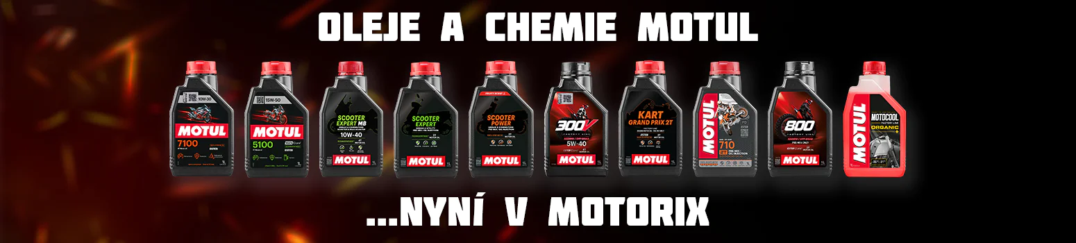 Oleje a motochemie MOTUL v MOTORIX