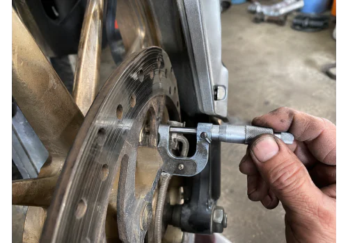 Kdy měnit brzdový kotouč na motocyklu?