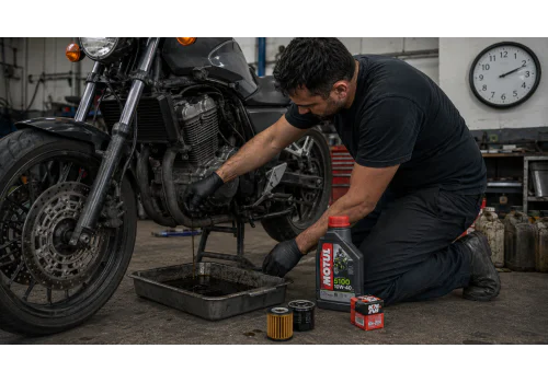 Jak často měnit olej v motocyklu?