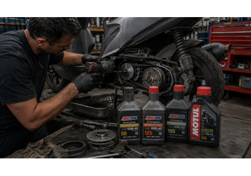 Olej pro GY6 50, 125 a 150 – co je vhodné?