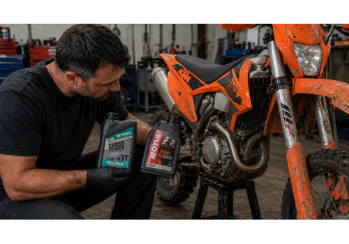 Olej pro KTM EXC – 10W-50, 10W-60 nebo jiná viskozita?