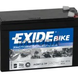 Akumulátor -EXIDE- AGM12-7F, 7Ah 12V