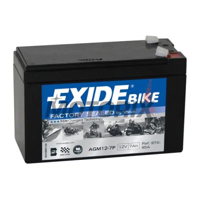 Akumulátor -EXIDE- AGM12-7F, 7Ah 12V
