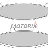 Brzdové destičky -FERODO- FDB481P, Kawasaki ER/GPX/GPZ/Tengai/KLE/Eliminator/Zephyr/ZRX/ZX/ZZR, Suzuki DR/GS/Bandit/GSX/VX 400-1200 1988-2008
