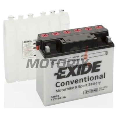 Akumulátor -EXIDE- 12Y16A-3A 51913, 20Ah 12V