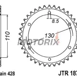 Zadní rozeta -JT- JTR1870,46, 46 zubů, ocelový, Yamaha TZR 125 1993-1999, YBR 250 2005-2012