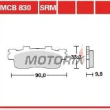 Brzdové destičky -TRW- MCB830SRM, sintrované, Kawasaki J125 125 (2016-2017), J300 300 (2014-2016), Kymco Downtown 125-200i (2009-2017), Kymco People GT 125-200i (2012)