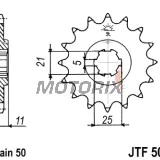 Přední pastorek -JT- JTF508,14, 14 zubů, Cagiva Ala Rossa 350 1983-1984, Kawasaki H2A 750 1973, H2B 750 1974, H2C 750 1975, KH 400 1976-1978, KH 500 1974