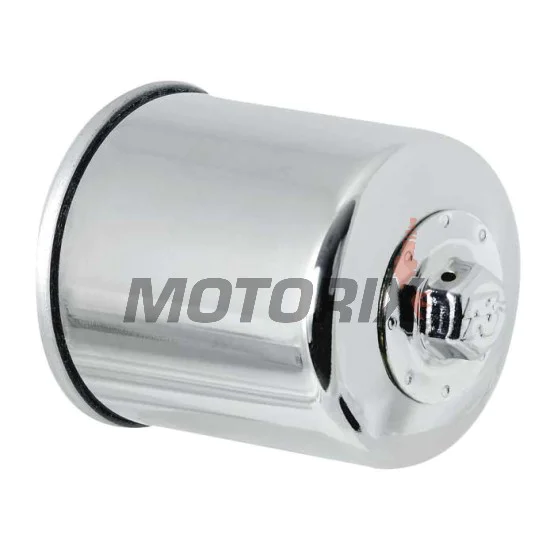 Olejový filtr -K&N- KN-303C, chrom, s 17mm matice pro snadné povolení