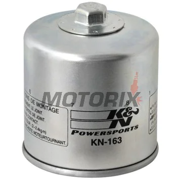 Olejový filtr -K&N- KN-163, s 17mm matice pro snadné povolení