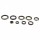 Sada gufer motoru -ATHENA- Husaberg TE 250/300 2011-2012, Husqvarna TC 250 2017, TE 250/300 2014-2016, KTM EXC 250/300 2004-2016, Freeride 250 2014-2017, MXC 300 2004-2007, SX 250 2003-2016, XC 250 2006-2018