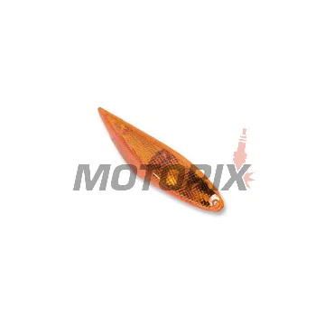 Sklíčko blinkru -VICMA- přední pravý, MBK CW 50 Booster/RS/Rocket/Track, Yamaha CW 50 BWS/Spy/NG/Bump 50cc 1995-2009
