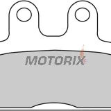 Brzdové destičky -FERODO- FDB2060P, Aprilia Scarabeo 500 2003-2004, Honda Rebel 125/Bali 50/100 1995-2000