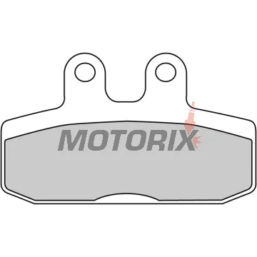 Brzdové destičky -FERODO- FDB2060P, Aprilia Scarabeo 500 2003-2004, Honda Rebel 125/Bali 50/100 1995-2000