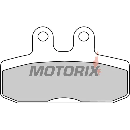 Brzdové destičky -FERODO- FDB2060P, Aprilia Scarabeo 500 2003-2004, Honda Rebel 125/Bali 50/100 1995-2000