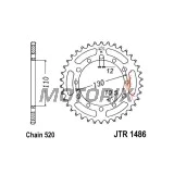 Zadní rozeta -JT- JTR1486,41, 41 zubů, ocelový, Honda TRX 200 1990-1997, Kawasaki EL 250 1988-1999, 2001-2003, EL 252 2000, EX 250 1986-1987, GPX 400 1987-1988, Yamaha FZ1 1000 2010-2015
