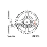 Zadní rozeta -JT- JTR279,30, 30 zubů, ocelový, Honda CB 200 1974-1979, CB 250 1991-2008, CD 250 1988-1994, CMX 250 1996-1999, MTX 125 1987-1989