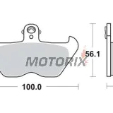 Brzdové destičky -TRW- MCB680, Beta Evo/Minicross/Minitrial 50-300 2T/4T, BMW K/K1 1000-1200LT/RS, BMW R 850/1100/1150GS/RT/RS/S/C (1988-2005)