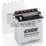 Akumulátor -EXIDE- 12N14-3A, 14Ah 12V