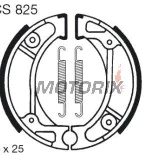 Brzdové čelisti -TRW- MCS825, 95x20mm, Honda CR50/60/80R, CRF70F/100R, CRM75, QR50, XR70/XR100R, Dio, Wallaroo, Vision (1982-2010), Kymco CX50, DJ50, DJW/DJX/DJY50, ZX50 Fever (1991-2007), HSC HSC01, SR50, ZR50, ZX50 (1992)