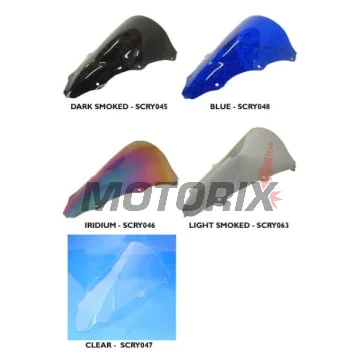 Plexi štít -BIKE IT- modrá, Yamaha YZF-R1 1000 2004-2006