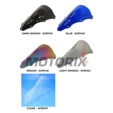 Plexi štít -BIKE IT- modrá, Yamaha YZF-R1 1000 2004-2006