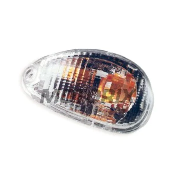 Blinkr -VICMA- VIC-7325, přední levý, průhledný, VESPA ET4 50/125/150 1996-2005