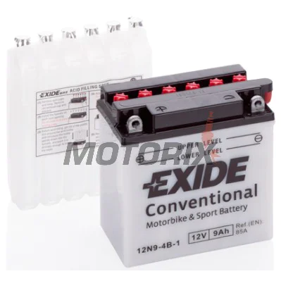Akumulátor -EXIDE- 12N9-4B-1, 9Ah 12V