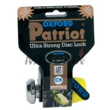 Zámek brzdového kotouče -OXFORD- Patriot 14mm, žlutý