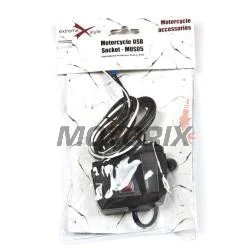USB adaptér se zapalovačem -4 RIDE- 12V, 2xUSB (2.1A) - univerzální