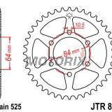 Zadní rozeta -JT- JTR812,41, 41 zubů, ocelový, Suzuki GT 250 1973-1975