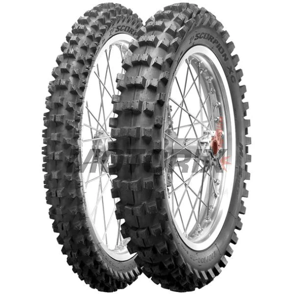Přední off-road pneumatika -PIRELLI MOTOR- 80/100-21, SCORPION XC, střední měkká