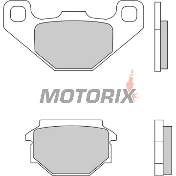 Brzdové destičky -FERODO- FDB828ST, Adly ATV, Aprilia ETX/MX/Pegaso/RX/SX/Tuareg, Beta Alp/M4, Buell Cyclone/Lightning/Thunderbolt, Husqvarna CR/TE/WR, Kawasaki KLE/KLR/KX, MZ Baghira/Mastiff, Peugeot/PGO/Piaggio scooters, Sachs XTC