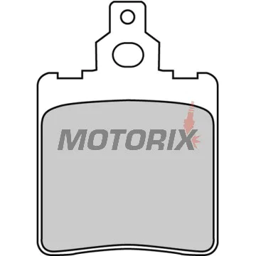 Brzdové destičky -FERODO- FDB624AG, Aprilia AF1/RS/Tuono 50, Climber 240, Cagiva Aletta/Elefant/W8 50-200, Derbi GPR 50-75, Fantic 50-125, Garelli GTA 125, KTM SX 60-65, Laverda/HRD/Malanca 125