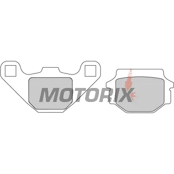 Brzdové destičky -FERODO- FDB314SG, Aprilia Tuareg 600, Buell M2/S1/S3 1200, Gas Gas Enducross 125, Husqvarna CR/TE/WR 125-510, Kawasaki GPZ/KL Tengai/KLE/KLR/KX/ZR 250-650, Kymco CK1 125, Suzuki GT 80 1981-2015