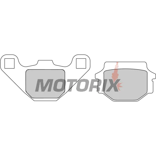 Brzdové destičky -FERODO- FDB314SG, Aprilia Tuareg 600, Buell M2/S1/S3 1200, Gas Gas Enducross 125, Husqvarna CR/TE/WR 125-510, Kawasaki GPZ/KL Tengai/KLE/KLR/KX/ZR 250-650, Kymco CK1 125, Suzuki GT 80 1981-2015