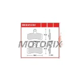 Brzdové destičky -TRW- MCB813SV, Harley-Davidson Softail Fat Boy, Deluxe, Rocker/Rocker C, Dyna Super Glide Custom, Fat Bob, Low Rider, Wide Glide, Softail Standard/Custom 1584 (2008-2011)