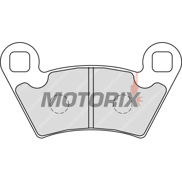 Brzdové destičky -FERODO- FDB2236SG, Alfer 250, Aprilia MX/Mana/Pegaso/RST, ATK Cross/Enduro, BMW G450X/HP2, Ducati Monster, Gas Gas EC, Husqvarna SM/TE/WR, KTM Adventure/EXC/SX, Moto Guzzi Stelvio, Yamaha TT/Majesty