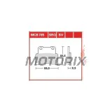Brzdové destičky -TRW- MCB785SV, Aprilia Mana, RS, Shiver, Dorsoduro; Yamaha MT, YZF-R125 - 125, 750, 850, 900, 1200cc, 2007-2017