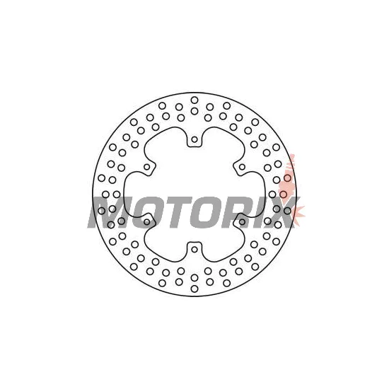 Brzdový kotouč -TRW- MST369, 245mm, Yamaha XTZ750 Super Ténéré (1989-1998)