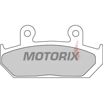 Brzdové destičky -FERODO- FDB452P, Honda CBR1000F (1987-1988), NX650 Dominator (1993-1994), RS125R (1988), VFR700F/Interceptor (1986-1987), VTZ250 (1988), XL400V Transalp (1992)