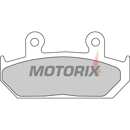 Brzdové destičky -FERODO- FDB452P, Honda CBR1000F (1987-1988), NX650 Dominator (1993-1994), RS125R (1988), VFR700F/Interceptor (1986-1987), VTZ250 (1988), XL400V Transalp (1992)