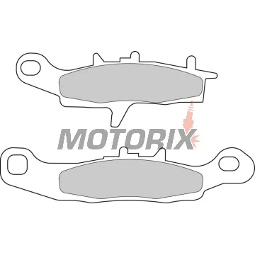 Brzdové destičky -FERODO- FDB2080SG, Kawasaki KFX 700 V-Force; KL/KLX/KLR 250; KX 80/85/100; Suzuki RM 85/85L/100