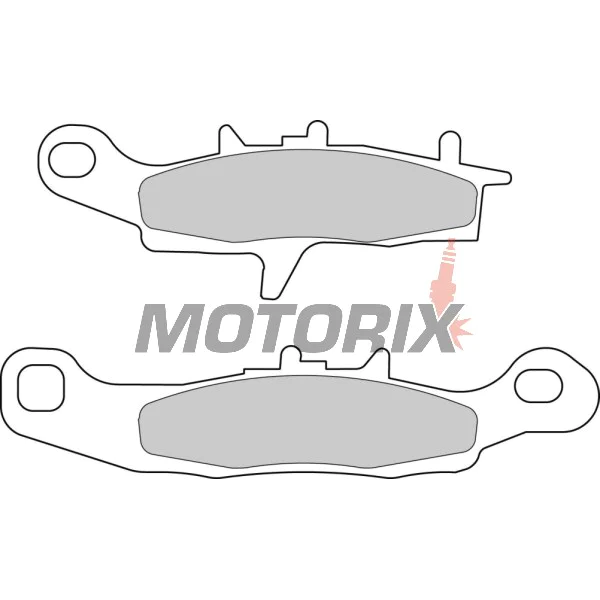 Brzdové destičky -FERODO- FDB2080SG, Kawasaki KFX 700 V-Force; KL/KLX/KLR 250; KX 80/85/100; Suzuki RM 85/85L/100