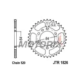 Zadní rozeta -JT- JTR1826,41, 41 zubů, ocelový, Kawasaki KFX 400 2003-2006, KSF 400 2003-2006, Suzuki GS 300 1982-1985, LT 160 1989-2001, 2003-2004, LT 230 1985-1993, LT 250 1985-1990, 1992-1993, LT-F 160 1991-2004, LT-Z 400 2002-2008