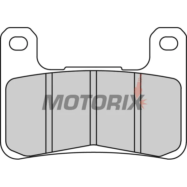 Brzdové destičky -FERODO- FDB2178XRAC, Harley-Davidson XR1200X Sportster + Hyosung GT650R Comet/GV700 Aquila + Kawasaki H2 Ninja SX/Z1000-Z1000SX/ZX10R/ZX1000 Ninja + Suzuki GSX1300R Hayabusa/GSX-R600-1000/GSX-S1000 (2004-2020)