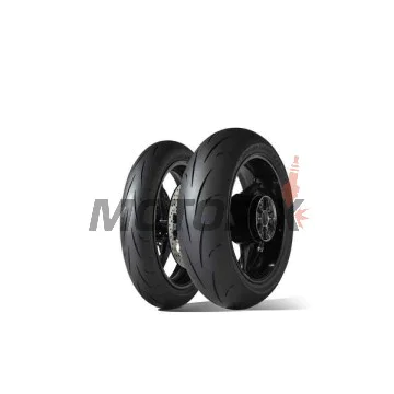 Přední závodní pneumatika -DUNLOP OPONY- 120/70ZR17, GPRACER D211 M