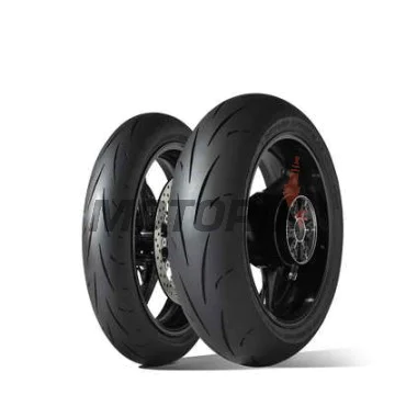 Přední závodní pneumatika -DUNLOP OPONY- 120/70ZR17, GPRACER D211 M