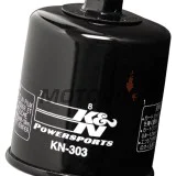 Olejový filtr -K&N- KN-303, s 17mm matice pro snadné povolení