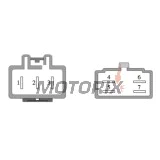 Regulátor dobíjení -VICMA- HONDA CBR 600 2001-2006